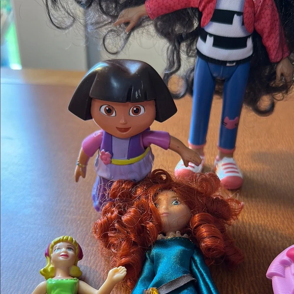 Assorted Kids Dolls Set Gabby, Dora, Cabbage Patch, Disney,‎ Fisher-Price